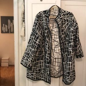 Reversible fashionable coat